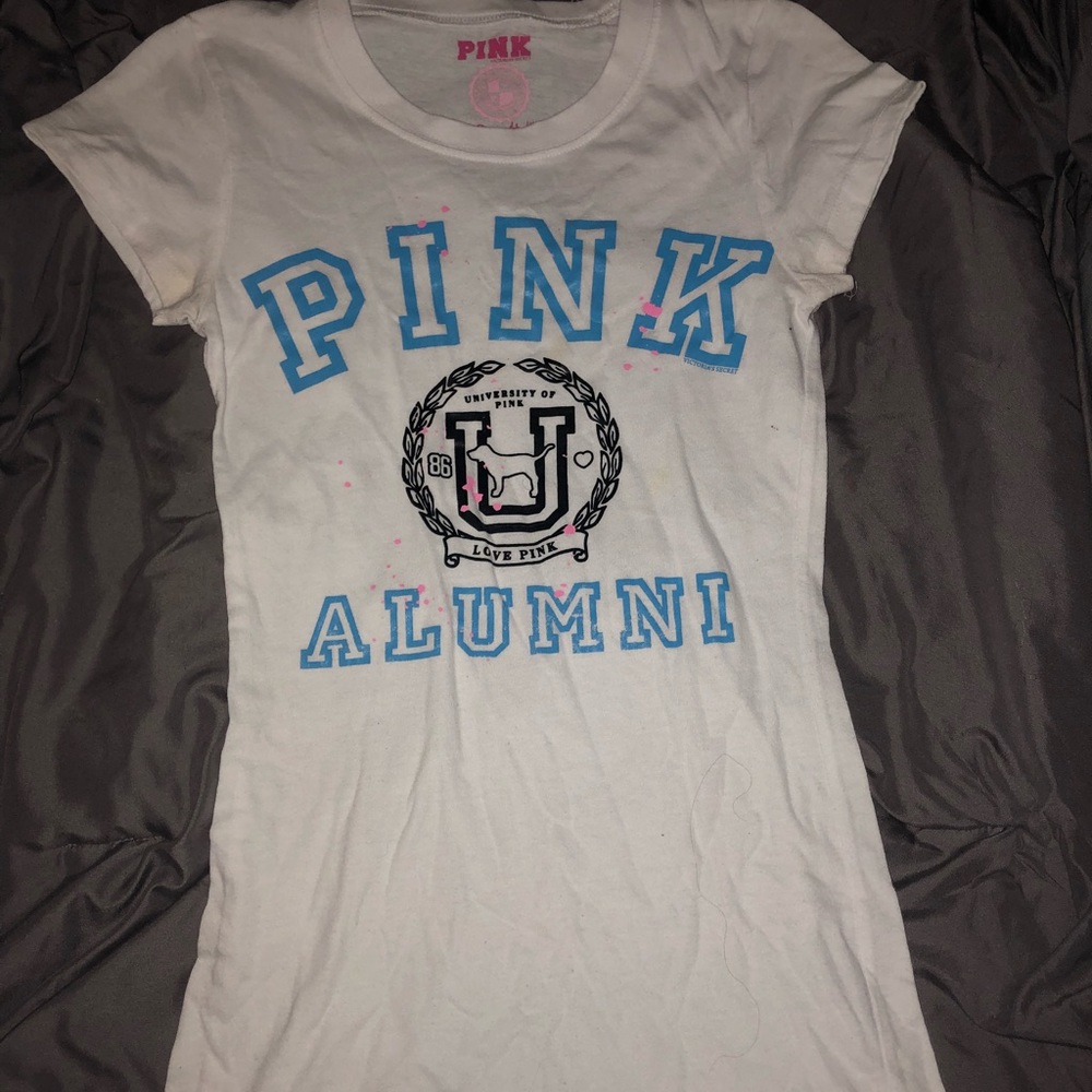 PINK short sleeve top, size S